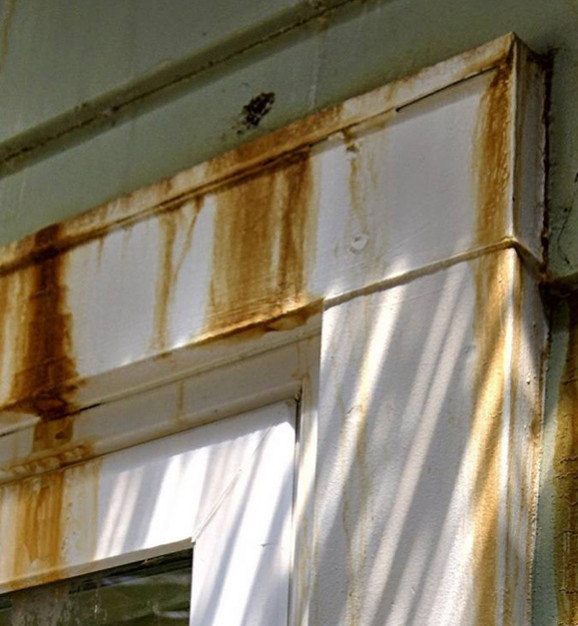 Damaged flashing of window in Wellington